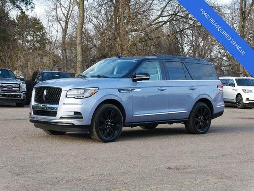 Crystal Blue Metallic 2024 Lincoln Navigator Black Label