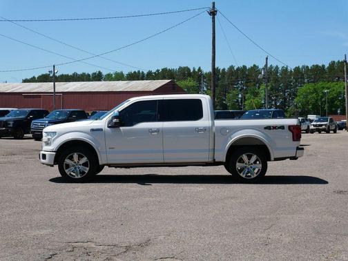 White Platinum Clearcoat Metallic 2015 Ford F-150 Platinum