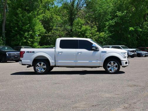 White Platinum Clearcoat Metallic 2015 Ford F-150 Platinum