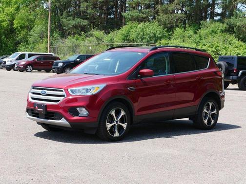 Ruby Red Metallic 2018 Ford Escape SEL