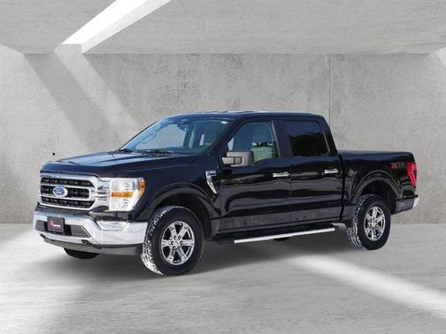 Agate Black Metallic 2022 Ford F-150 XLT