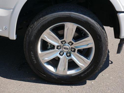 White Platinum Clearcoat Metallic 2019 Ford F-150 Platinum