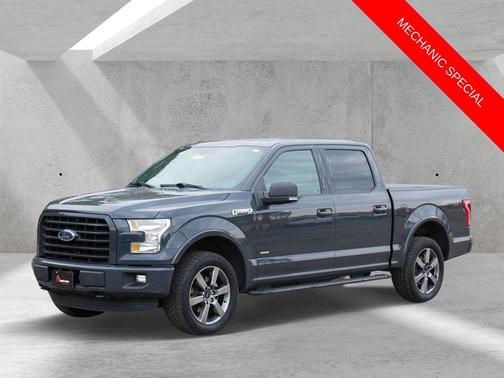 Gray 2016 Ford F-150 XLT