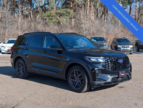 Black Metallic 2025 Ford Explorer ST