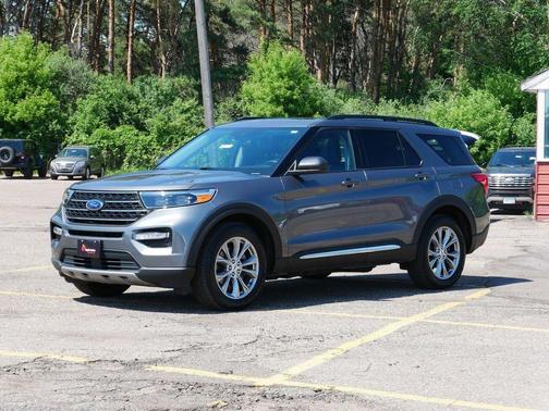 Gray Metallic 2023 Ford Explorer XLT