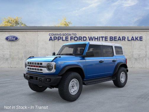 Blue 2026 Ford Bronco Heritage Edition