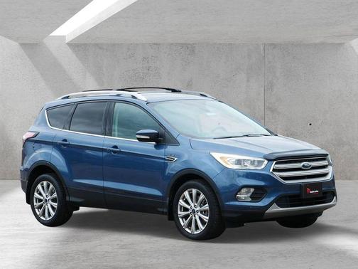 Blue Metallic 2018 Ford Escape Titanium