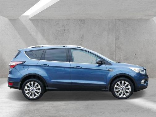 Blue Metallic 2018 Ford Escape Titanium