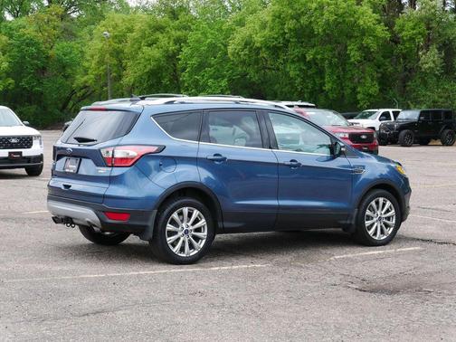 Blue Metallic 2018 Ford Escape Titanium