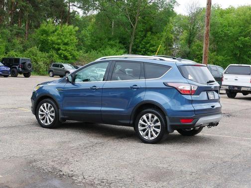 Blue Metallic 2018 Ford Escape Titanium