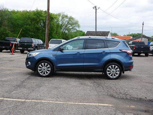 Blue Metallic 2018 Ford Escape Titanium