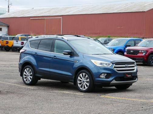 Blue Metallic 2018 Ford Escape Titanium