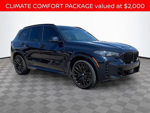 Carbon Black Metallic 2025 BMW X5 sDrive40i