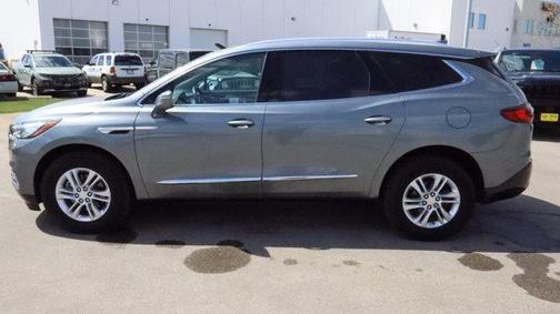 Satin Steel Metallic 2018 Buick Enclave Essence