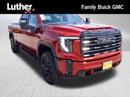 Volcanic Red Tintcoat 2026 GMC Sierra 3500 AT4