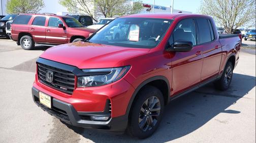 Red 2023 Honda Ridgeline Sport
