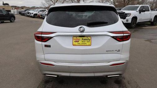 White Frost Tricoat 2019 Buick Enclave Avenir