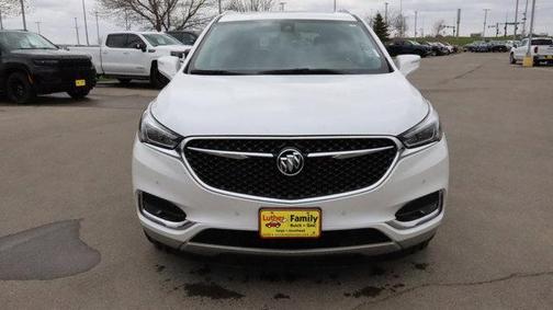 White Frost Tricoat 2019 Buick Enclave Avenir