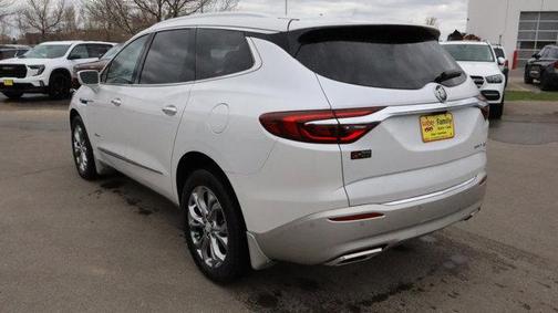 White Frost Tricoat 2019 Buick Enclave Avenir