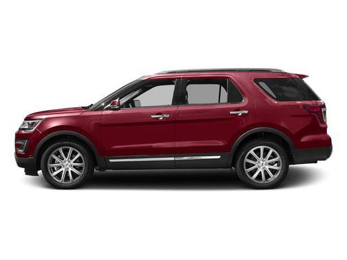 Ruby Red Metallic Tinted Clearcoat 2017 Ford Explorer Limited