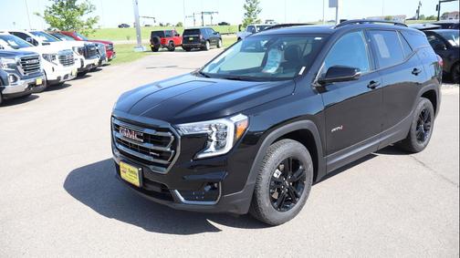 Ebony Twilight Metallic 2023 GMC Terrain AWD AT4