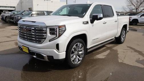 White Frost Tricoat 2023 GMC Sierra 1500 Denali