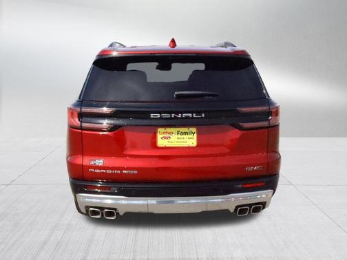 Volcanic Red Tintcoat 2026 GMC Acadia Denali