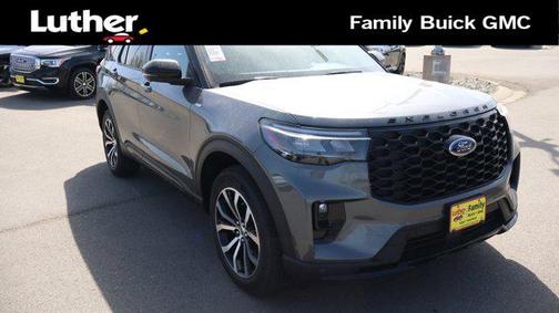 Carbonized Gray Metallic 2025 Ford Explorer ST-Line