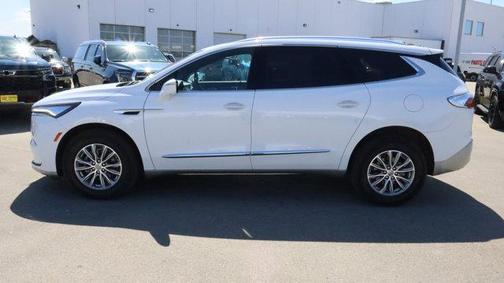 Summit White 2023 Buick Enclave Essence AWD