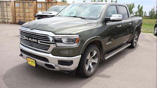 Olive Green Pearlcoat 2020 RAM 1500 Laramie