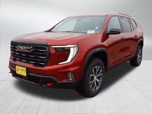Volcanic Red Tintcoat 2026 GMC Acadia AT4 AWD