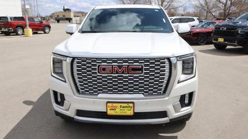 White Frost Tricoat 2024 GMC Yukon XL Denali