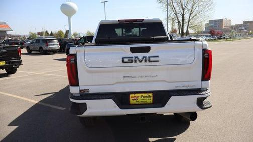 White Frost Tricoat 2024 GMC Sierra 3500 Denali