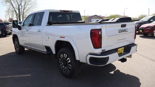 White Frost Tricoat 2024 GMC Sierra 3500 Denali
