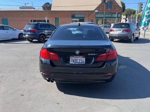 Black 2016 BMW 528 528i 4dr Sedan