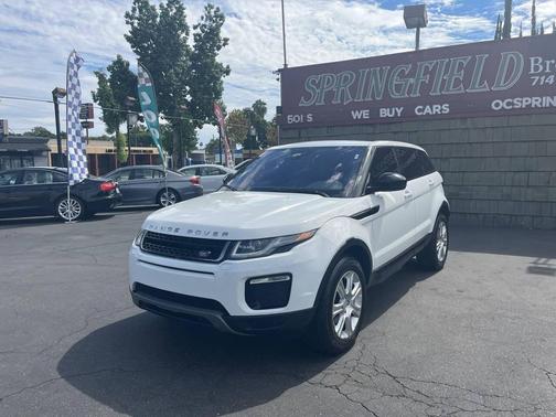 White 2019 Land Rover Range Rover Evoque SE Premium AWD 4dr SUV
