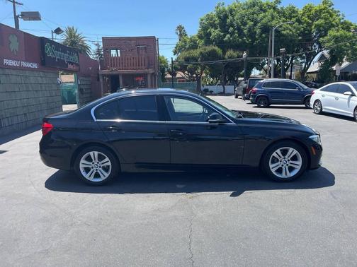 Black 2016 BMW 328 328i 4dr Sedan SULEV