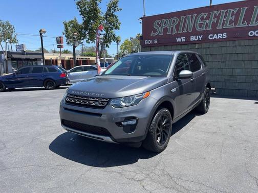 Gray 2016 Land Rover Discovery Sport HSE
