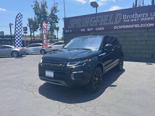 Black 2016 Land Rover Range Rover Evoque HSE