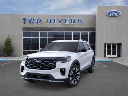 Star White 2026 Ford Explorer Platinum