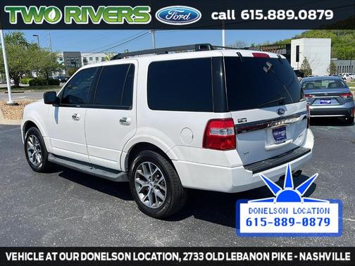 White Platinum Tri-Coat Metallic 2015 Ford Expedition XLT
