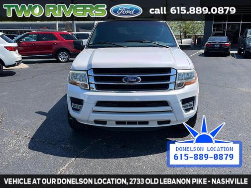 White Platinum Tri-Coat Metallic 2015 Ford Expedition XLT