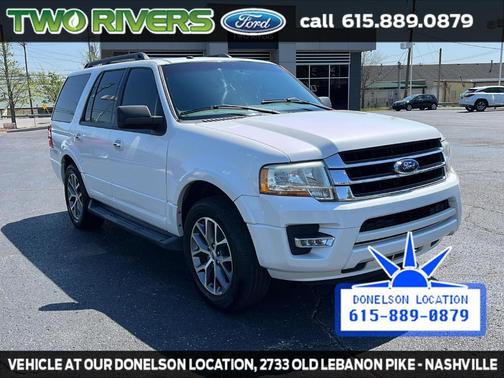White Platinum Tri-Coat Metallic 2015 Ford Expedition XLT