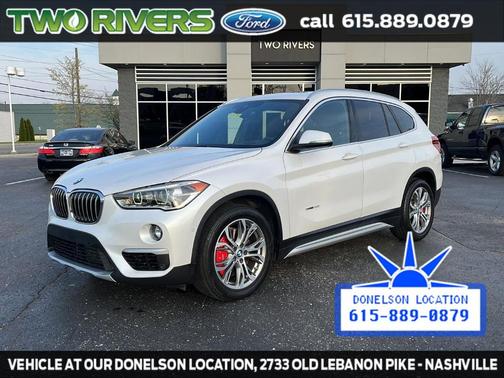Mineral White Metallic 2017 BMW X1 sDrive28i