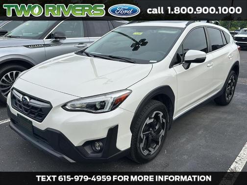 Crystal White Pearl 2021 Subaru Crosstrek Limited