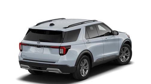 Space White Metallic 2026 Ford Explorer Active