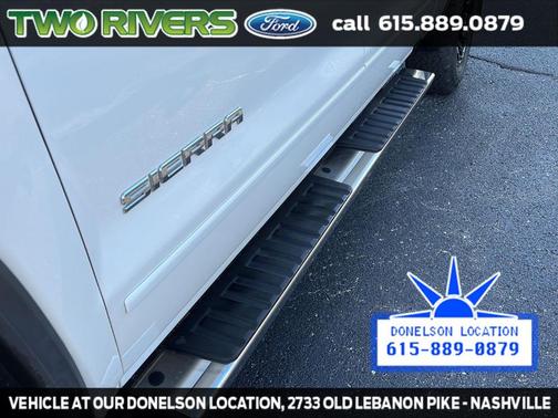 White Frost Tri-Coat 2018 GMC Sierra 1500 SLE