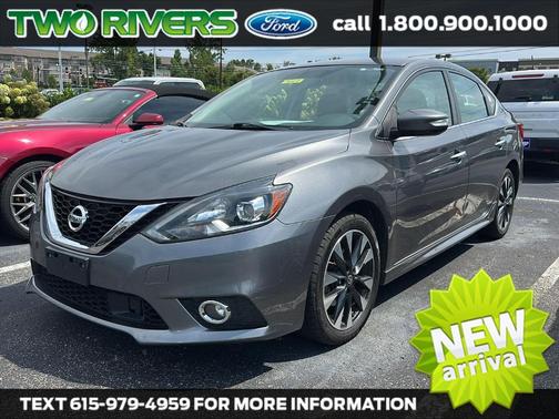 Gun Metallic 2019 Nissan Sentra SR