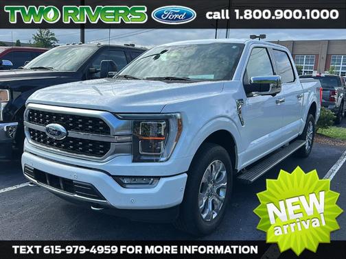 Star White 2021 Ford F-150 Platinum
