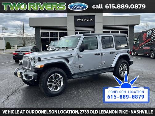 Billet Silver Metallic Clearcoat 2019 Jeep Wrangler Unlimited Sahara SUV